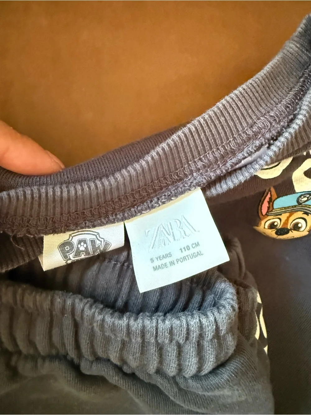 Zara Kids Charcoal PAW Patrol Sweatshirt & Joggers Set
